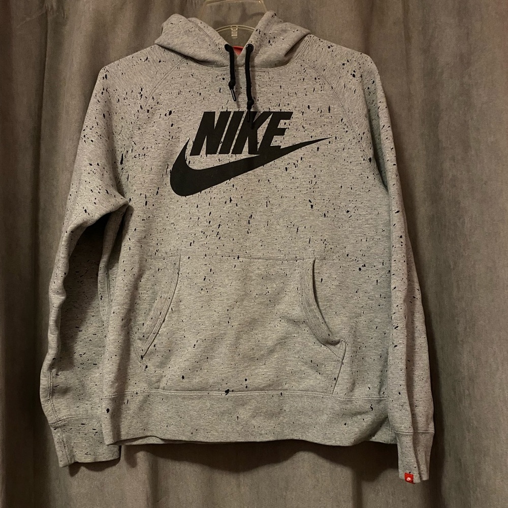 Nike Gray Speckled Hoodie